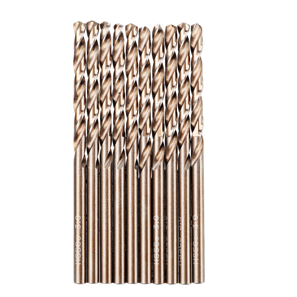 99Pcs M35 Cobalt Drill Bit Set 1.5-10mm HSS-Co Jobber Length Twist Drill Bits For Stainless Steel Wood Metal Drilling Image 2