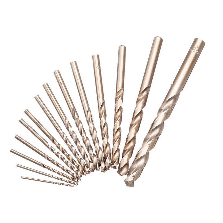 99Pcs M35 Cobalt Drill Bit Set 1.5-10mm HSS-Co Jobber Length Twist Drill Bits For Stainless Steel Wood Metal Drilling Image 3