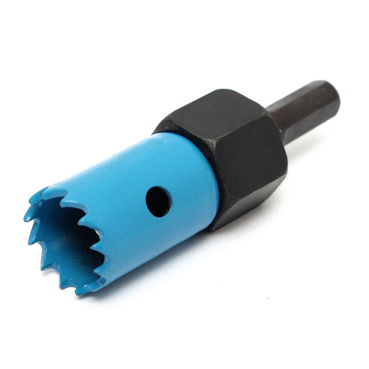 8pcs Blue Hole Saw Cutter Set with Hex Wrench Wood Alloy Iron Cutter for Woodworking Image 10