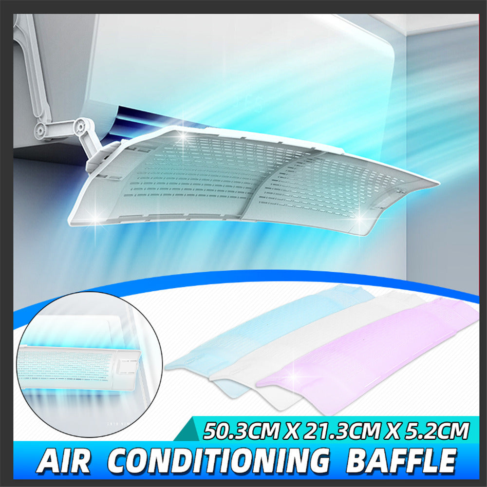 Air Conditioning Baffle Adjustable Foldable Air Conditioner Deflector Wind Shield DTTT Image 1