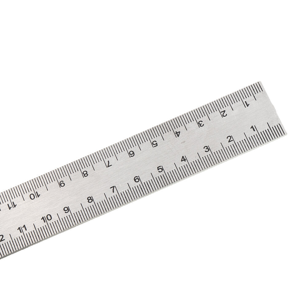 Adjustable 300mm Aluminum Alloy Combination Square 45 90 Degree Angle Scriber Steel Ruler Woodworking Line Locator Ruler Image 4