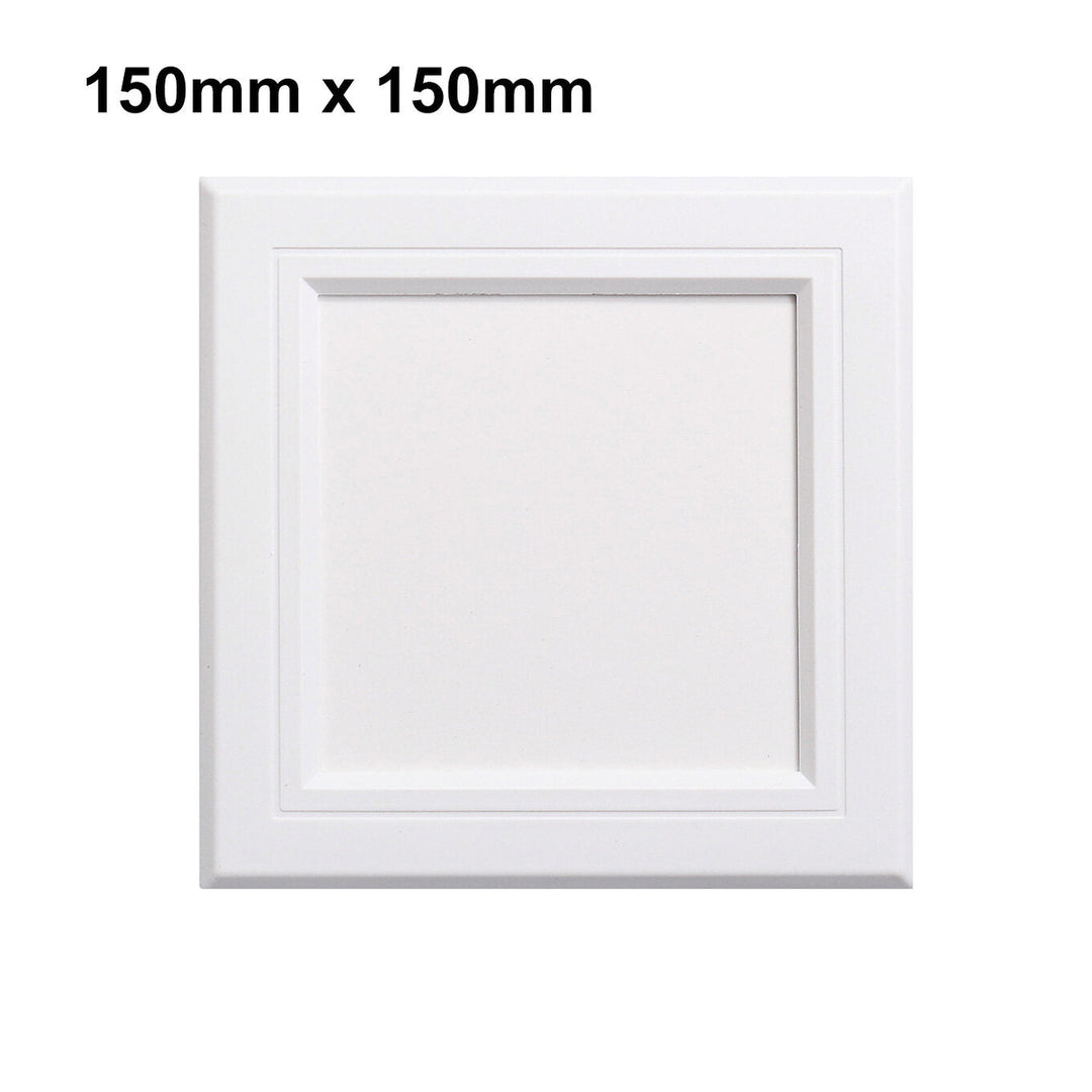 ABS Wall Ceiling Access Panel 7 Sizes White Inspection Plumbing Wiring Door Revision Hatch Cover Image 2