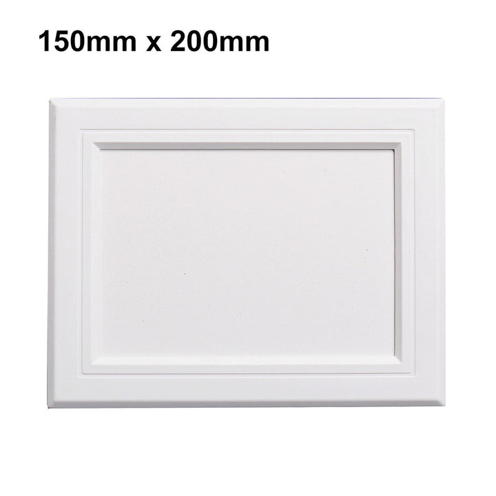 ABS Wall Ceiling Access Panel 7 Sizes White Inspection Plumbing Wiring Door Revision Hatch Cover Image 3