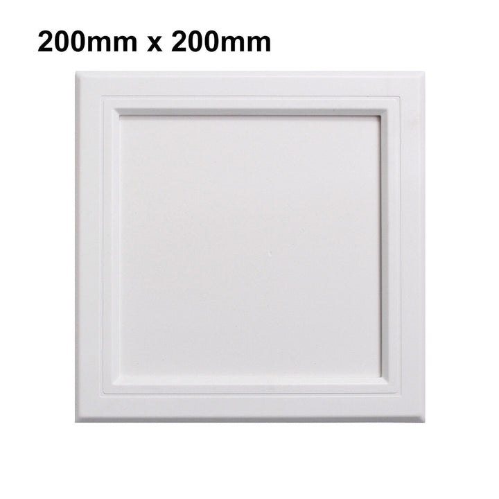 ABS Wall Ceiling Access Panel 7 Sizes White Inspection Plumbing Wiring Door Revision Hatch Cover Image 4