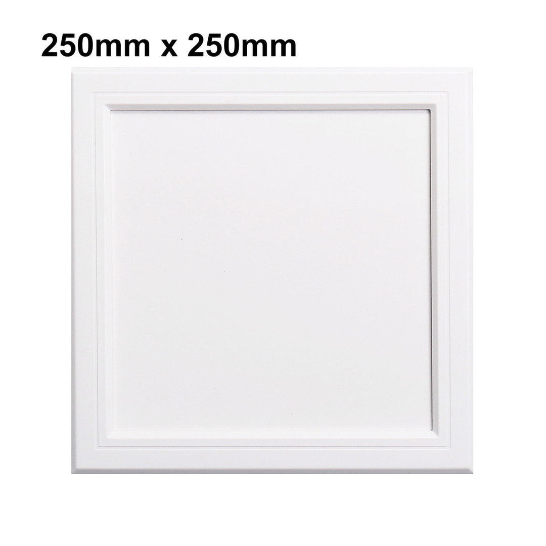 ABS Wall Ceiling Access Panel 7 Sizes White Inspection Plumbing Wiring Door Revision Hatch Cover Image 5