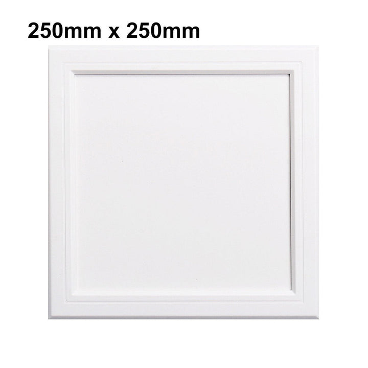 ABS Wall Ceiling Access Panel 7 Sizes White Inspection Plumbing Wiring Door Revision Hatch Cover Image 1