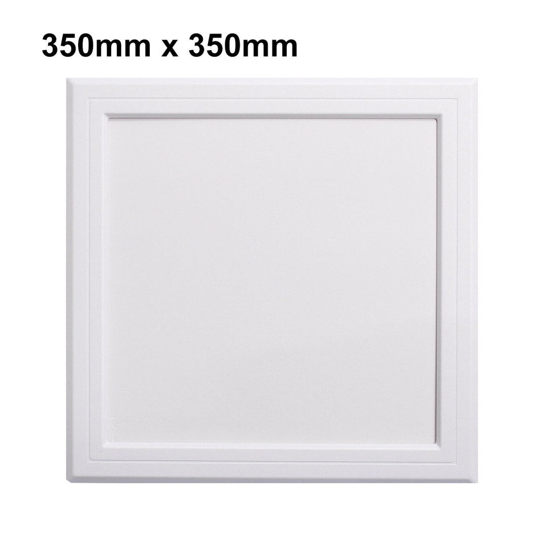 ABS Wall Ceiling Access Panel 7 Sizes White Inspection Plumbing Wiring Door Revision Hatch Cover Image 1