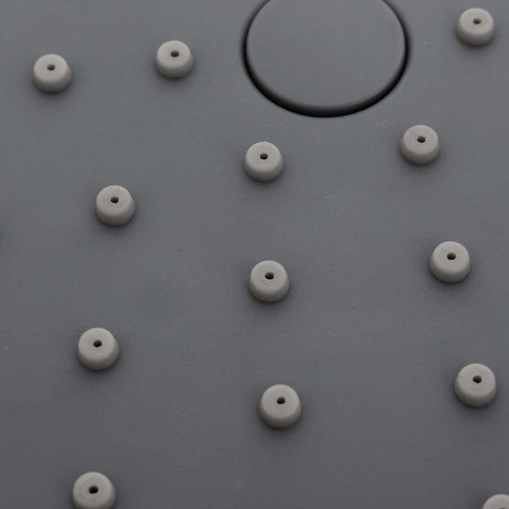 9 Inch Oversized Round Panel Top Spray Shower Head Bathroom Rainfall High Pressure Rain Water Saving Image 5