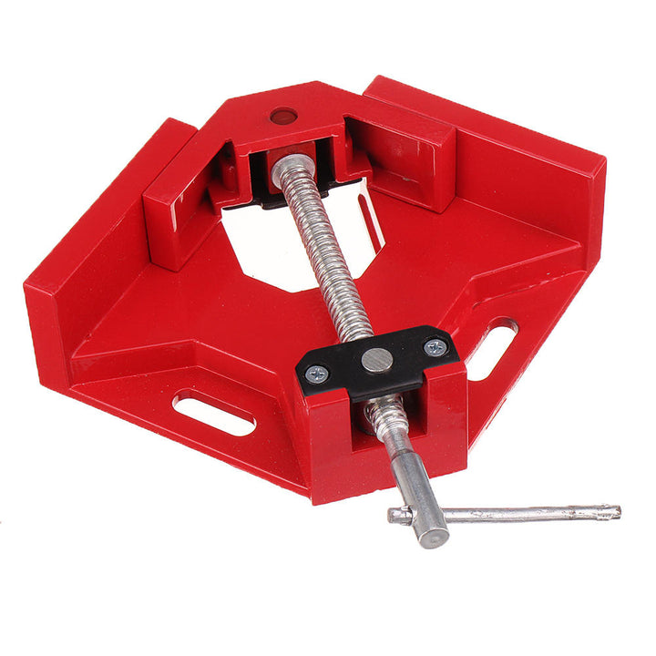 90 Degree Corner Right Angle Clamp T Handle Vice Grip Woodworking Quick Fixture Aluminum Alloy Tool Clamps Image 1