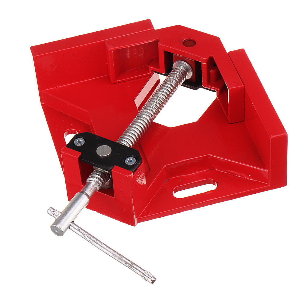 90 Degree Corner Right Angle Clamp T Handle Vice Grip Woodworking Quick Fixture Aluminum Alloy Tool Clamps Image 3