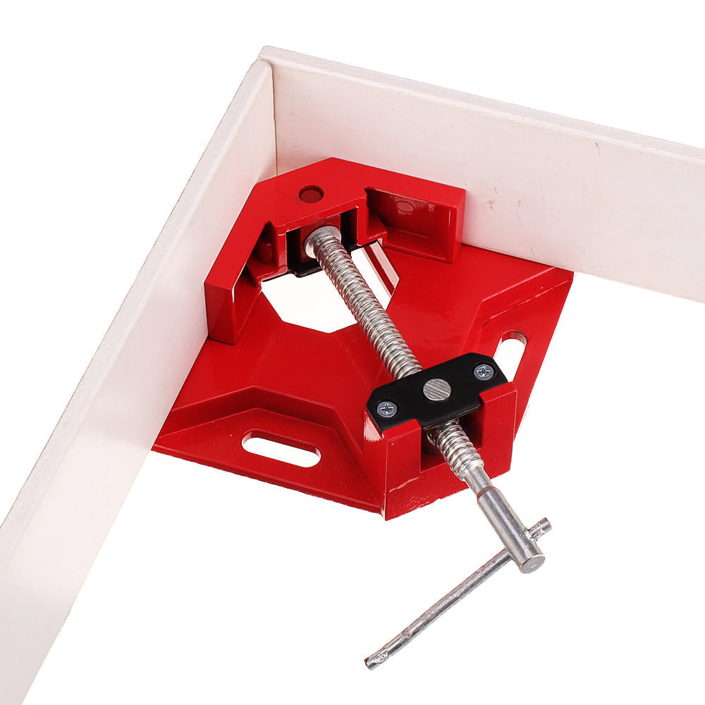 90 Degree Corner Right Angle Clamp T Handle Vice Grip Woodworking Quick Fixture Aluminum Alloy Tool Clamps Image 5