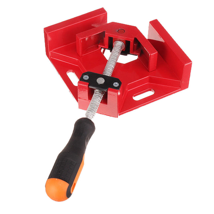 90 Degree Corner Right Angle Clamp Vice Grip Woodworking Quick Fixture Aluminum Alloy Tool Clamps Single Handle Image 1