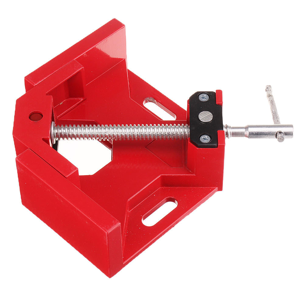 90 Degree Corner Right Angle Clamp T Handle Vice Grip Woodworking Quick Fixture Aluminum Alloy Tool Clamps Image 6