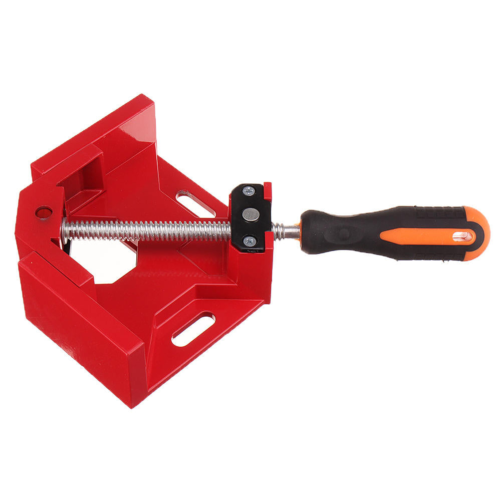 90 Degree Corner Right Angle Clamp Vice Grip Woodworking Quick Fixture Aluminum Alloy Tool Clamps Single Handle Image 4