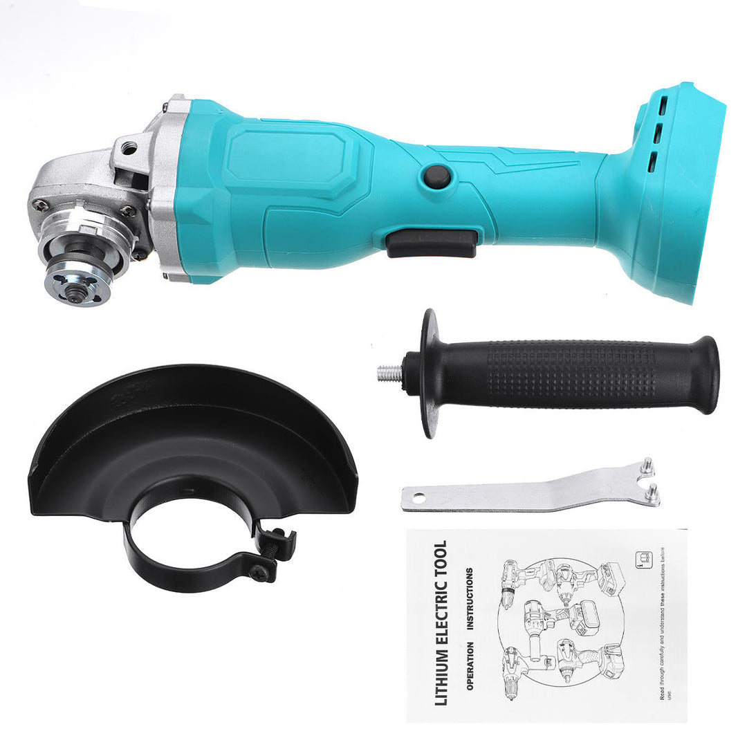 800W 100mm Cordless Brushless Angle Grinder For Makita 18V Battery Electric Grinding Machine Image 11