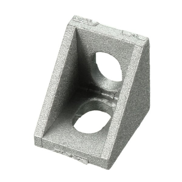 Aluminum Angle Corner Joint 20x20mm Right Angle Bracket Furniture Fittings 10pcs Image 4