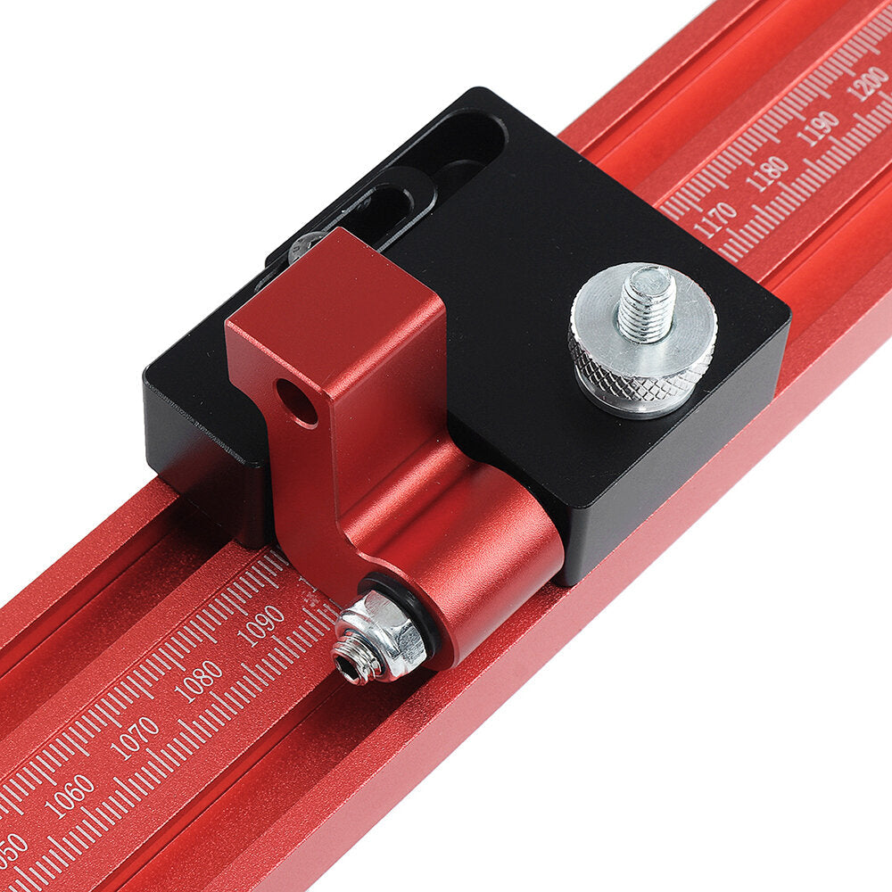 Aluminum Alloy Woodworking Extension Guide Rail T-track Connector for Track Saw Rail Parallel Guide System Image 7