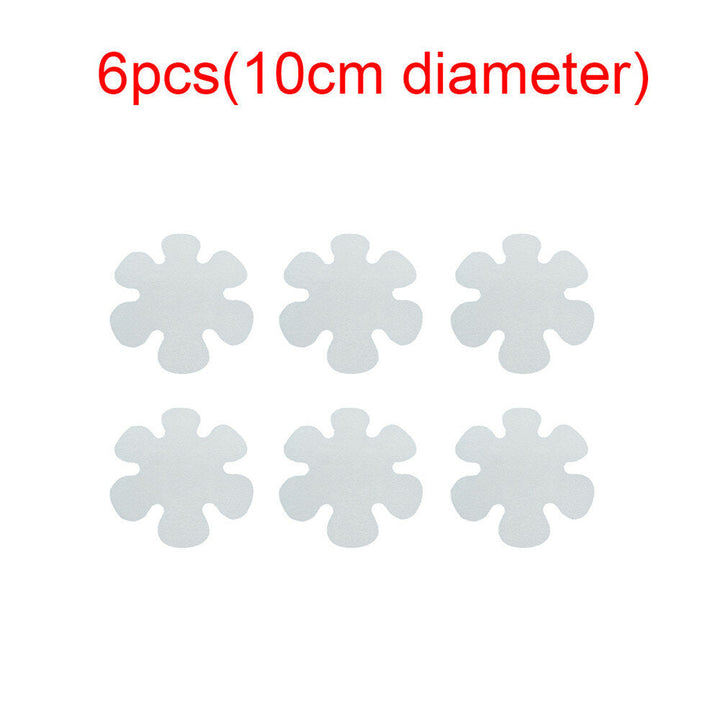 Anti Slip Non-Slip Flower Round Shape Safety Flooring Bath Stickers Tub Shower Image 7