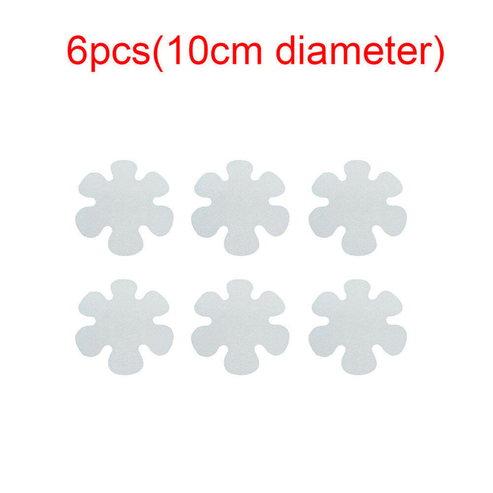 Anti Slip Non-Slip Flower Round Shape Safety Flooring Bath Stickers Tub Shower Image 1