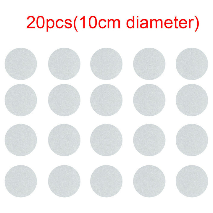 Anti Slip Non-Slip Flower Round Shape Safety Flooring Bath Stickers Tub Shower Image 8