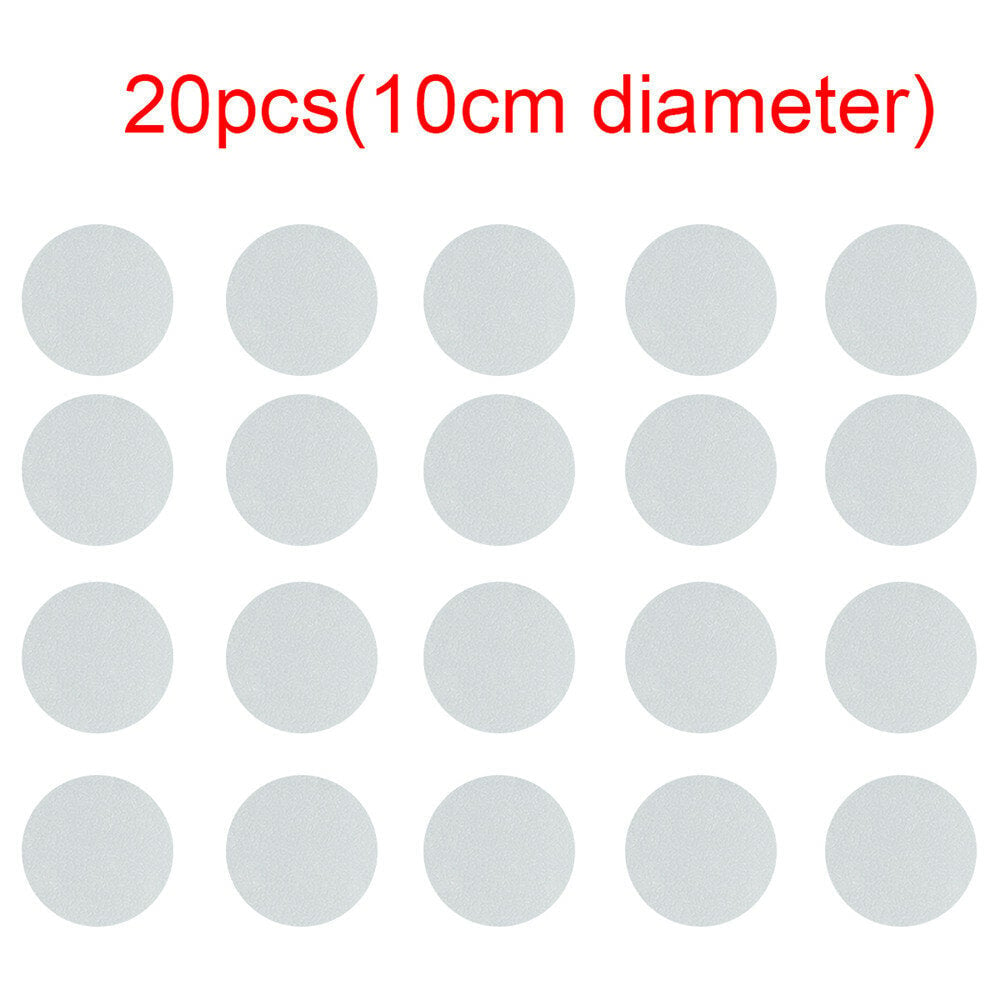 Anti Slip Non-Slip Flower Round Shape Safety Flooring Bath Stickers Tub Shower Image 1