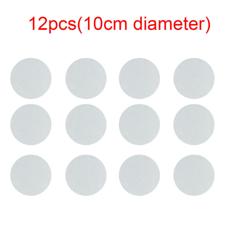 Anti Slip Non-Slip Flower Round Shape Safety Flooring Bath Stickers Tub Shower Image 9