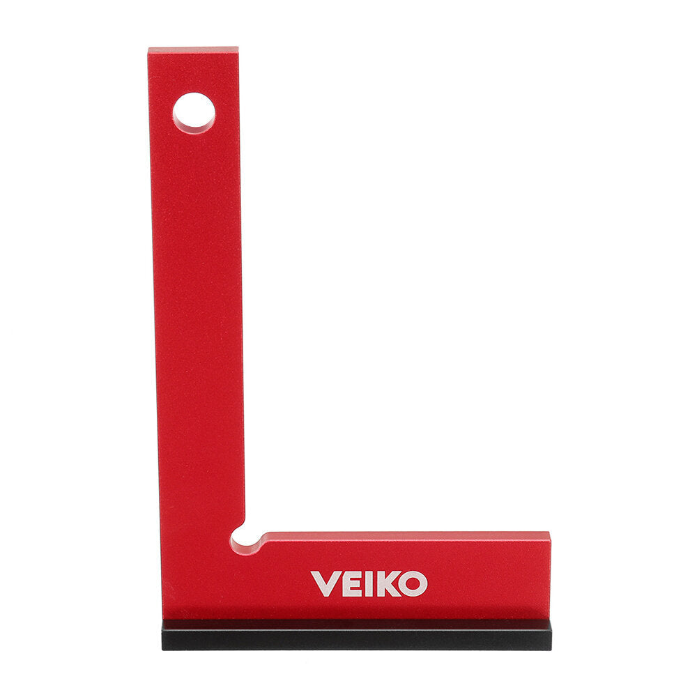 Aluminum Alloy 150X100MM 90 Degree Right Angle Ruler With Solid Wide Base Check Tool Verticality Accurately Image 2