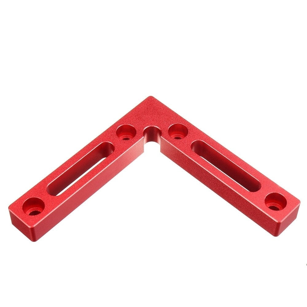 Aluminium Alloy 90 Degree 120x120mm Precision Clamping Square Woodworking L-Shaped Auxiliary Fixture Image 3