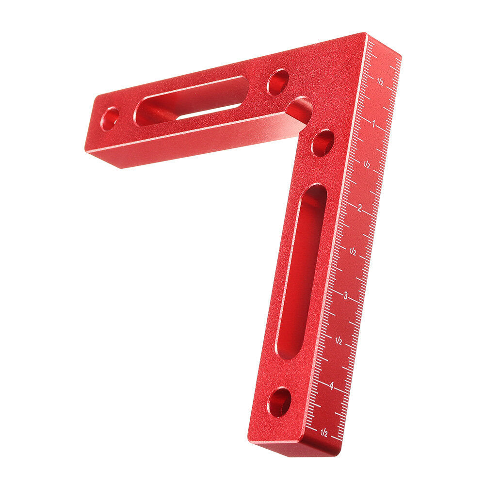 Aluminium Alloy 90 Degree 120x120mm Precision Clamping Square Woodworking L-Shaped Auxiliary Fixture Image 5