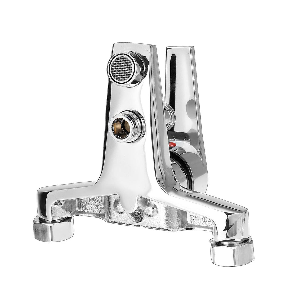 Bathroom Bathtub Tub Shower Faucet Wall Mount Head Bath Valve Mixer Tap Image 5