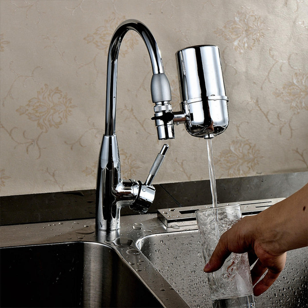 Bathroom Kitchen Water Filter Faucet Ionier Remove Contaminants Alkaline Tap Image 6