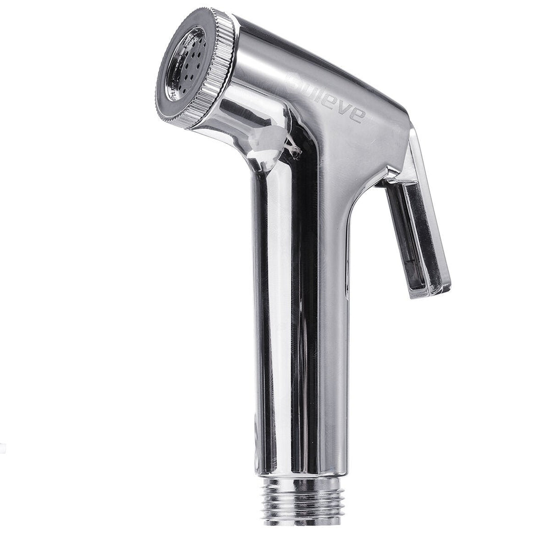 Bathroom Portable Bidet Sprayer Handheld Toilet Shower Head for Personal Hygiene With 1.5m Stainless Steel Hose Image 5