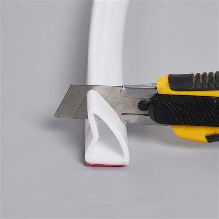 Bathroom And Toilet Silicone Waterproof Strip Sealing Strips Block Water Self-Adhesive Image 3