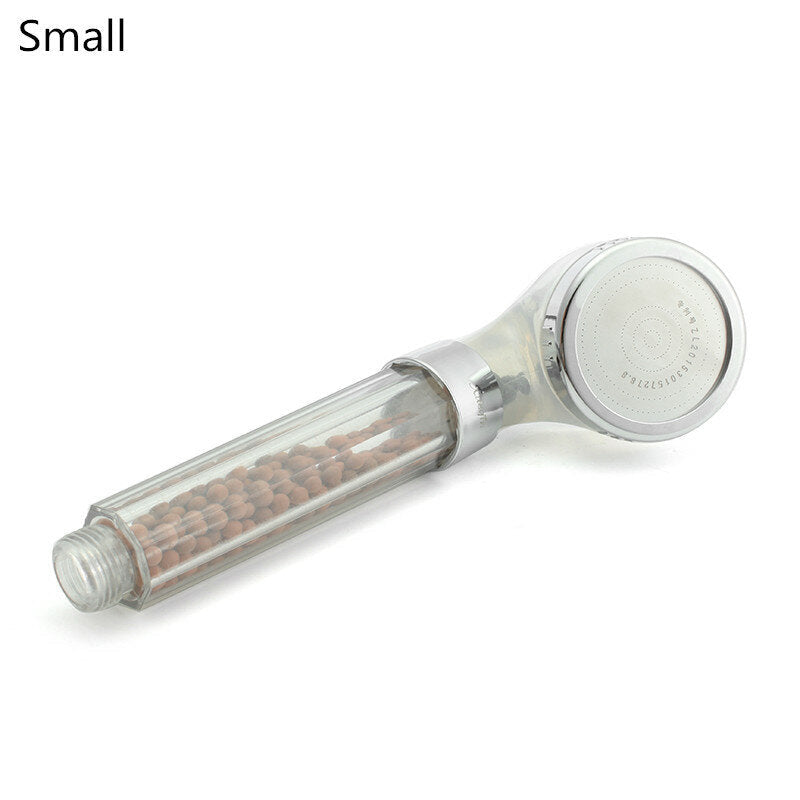 Bathroom Booster SPA Anion Water-saving Handheld Rain Shower Head Nozzle Image 10