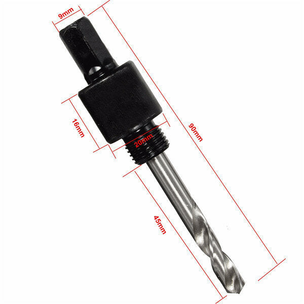 Bi Metal Hole Saw Hole Saw Locking Smooth Cutting Drill Bit For 14mm-30mm Arbor Image 4