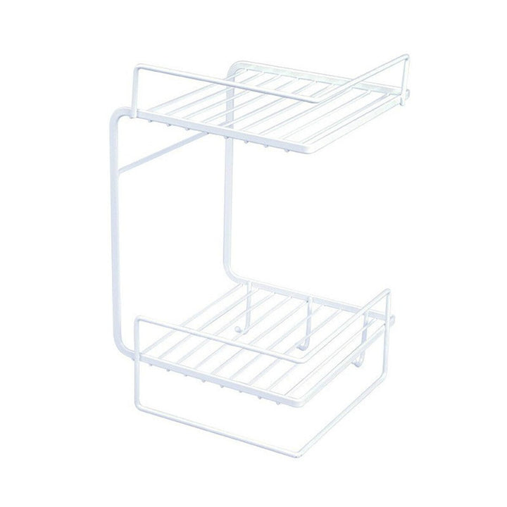 Bathroom Shelf Perforation-Free Wall-Mounted Kitchen Shelf Toilet Shelf Wall Corner Shelf Rack Image 1