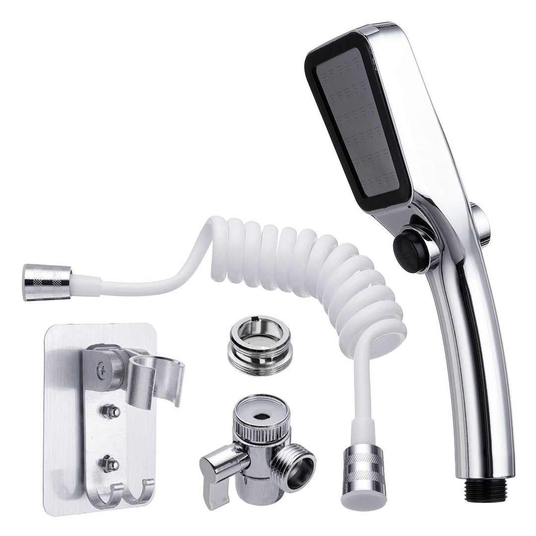 Bathroom Wash Face Basin Water Tap External Shower Head Hair Washing Faucet Rinser Extension Set Image 7