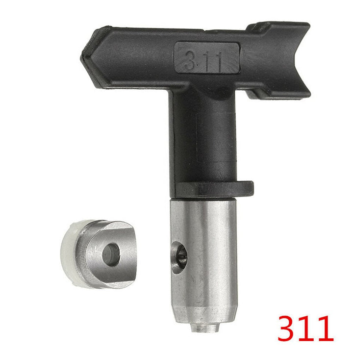 Black Airless Spraying Guns Tips For Paint Sprayer Nozzle Image 1