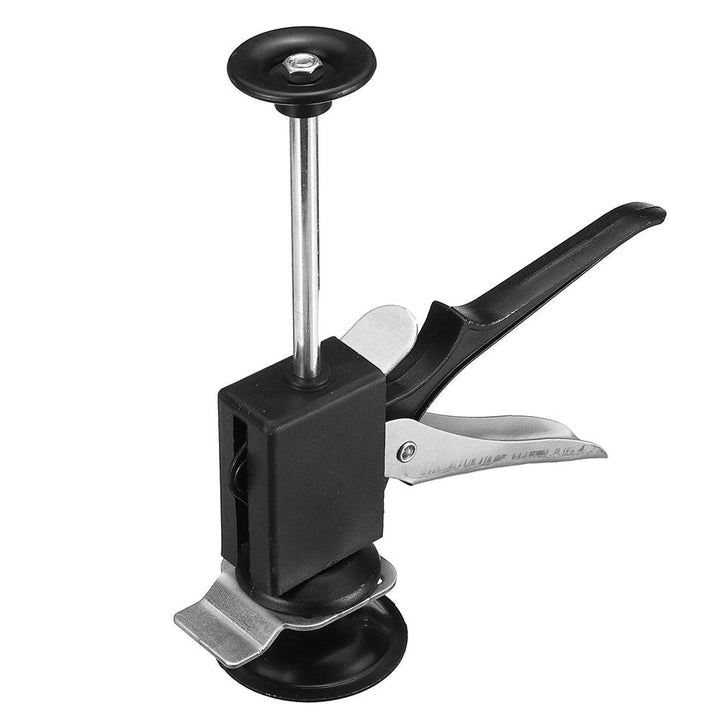 Black Metal Plastic Handle Single,Three Column Round Bottom Height Adjuster Manual Lifting Positioning Tool Image 12