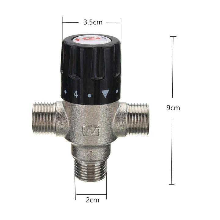 Automatic Thermostatic Valve Mixing Hot Cold Water Temperature with Tape Image 7