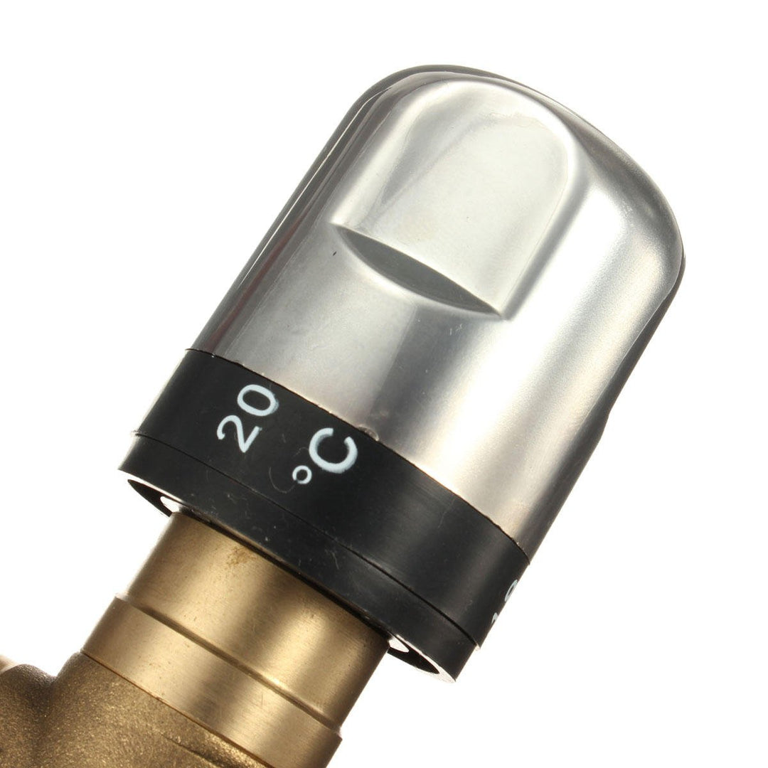 Brass Thermostatic Valve Temperature Mixing Valve For Wash Basin Bidet Shower Image 8