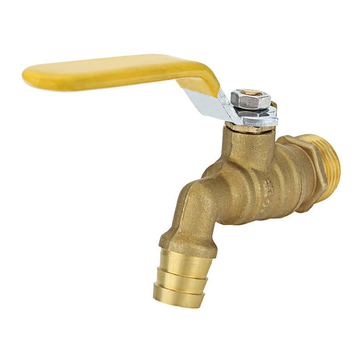 Brass Water Faucet Tap Lever Handle Quick Opening with Ball Valve for Hot Image 6