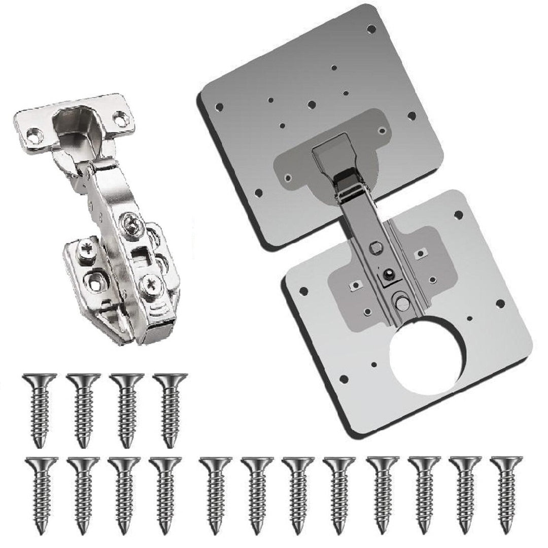 Cabinet Door Hinges Repair Plate for Cabinet Furniture Drawer Window Stainless Steel Plate Repair Accessory Image 1