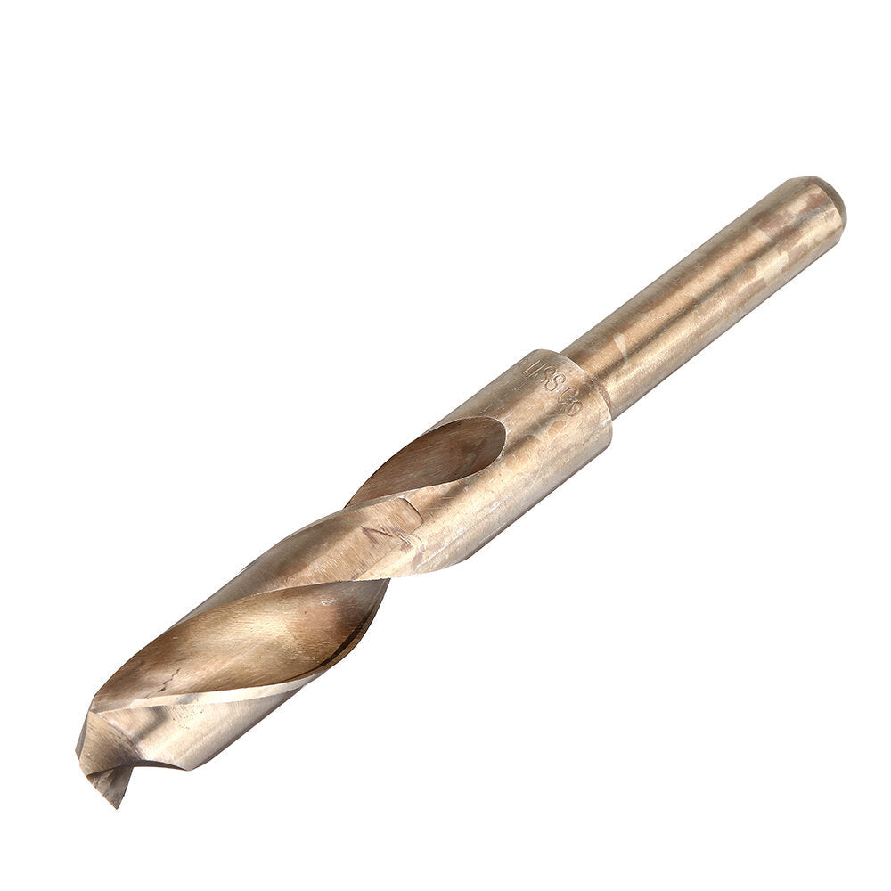 Cobalt Reduced Shank Drill Bit M35 13.5-30mm HSS Drill Bit 1,2 Inch Shank for Wood Metal Stainless Steel Drilling Image 5