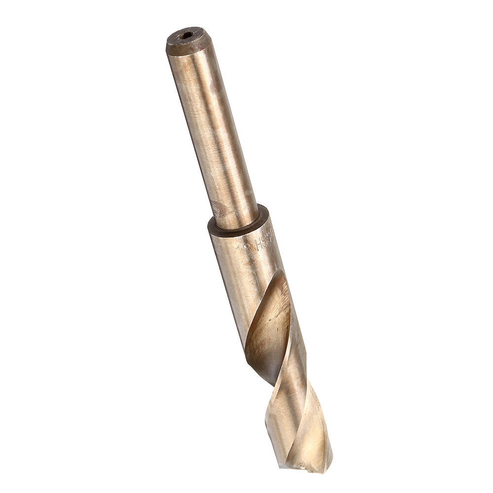 Cobalt Reduced Shank Drill Bit M35 13.5-30mm HSS Drill Bit 1,2 Inch Shank for Wood Metal Stainless Steel Drilling Image 8