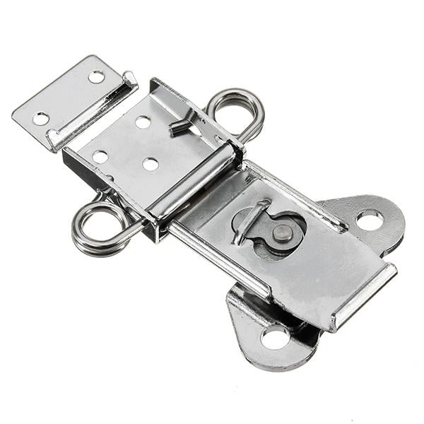 Cold Rolled Silver Twist Draw Toggle Latch Rotary Turn with Catch Plate Image 8