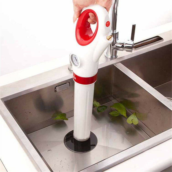 Cleaner Pipe Dredger Plunger Sink Drain Blockage Remover Dredging Device for Kitchen Toilet Image 6