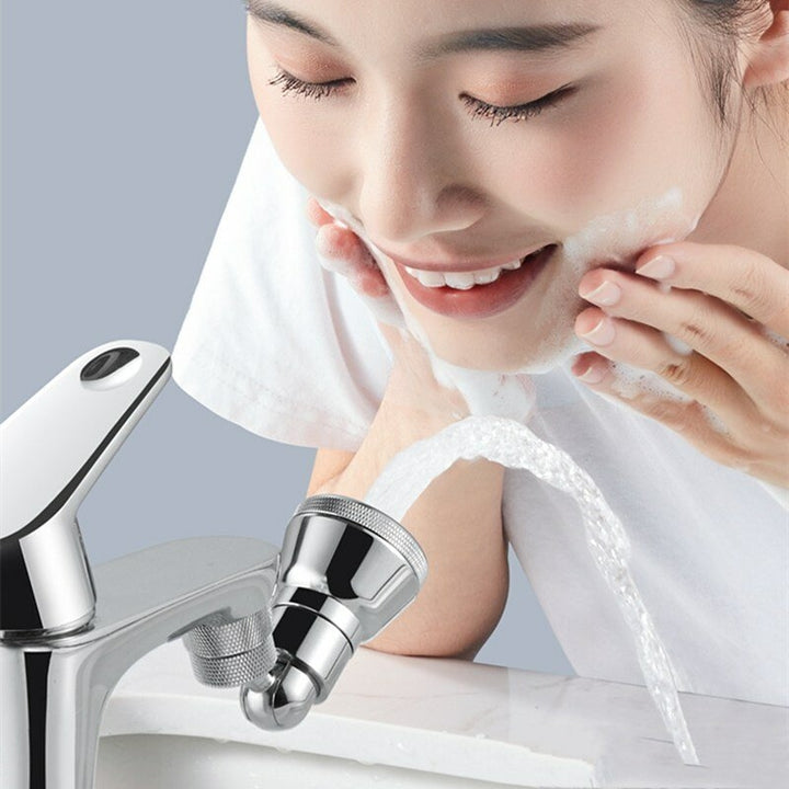 Copper Universal Splash Filter Faucet Spray Head Anti Movable Kitchen Tap Water Saving Nozzle Sprayer Image 2