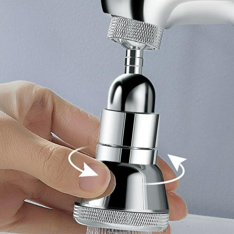 Copper Universal Splash Filter Faucet Spray Head Anti Movable Kitchen Tap Water Saving Nozzle Sprayer Image 4