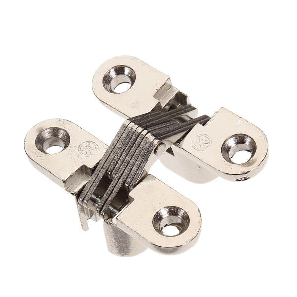 Cross Door Hinges Concealed Door Hinges Zinc Alloy Hidden Door Hinges Image 1